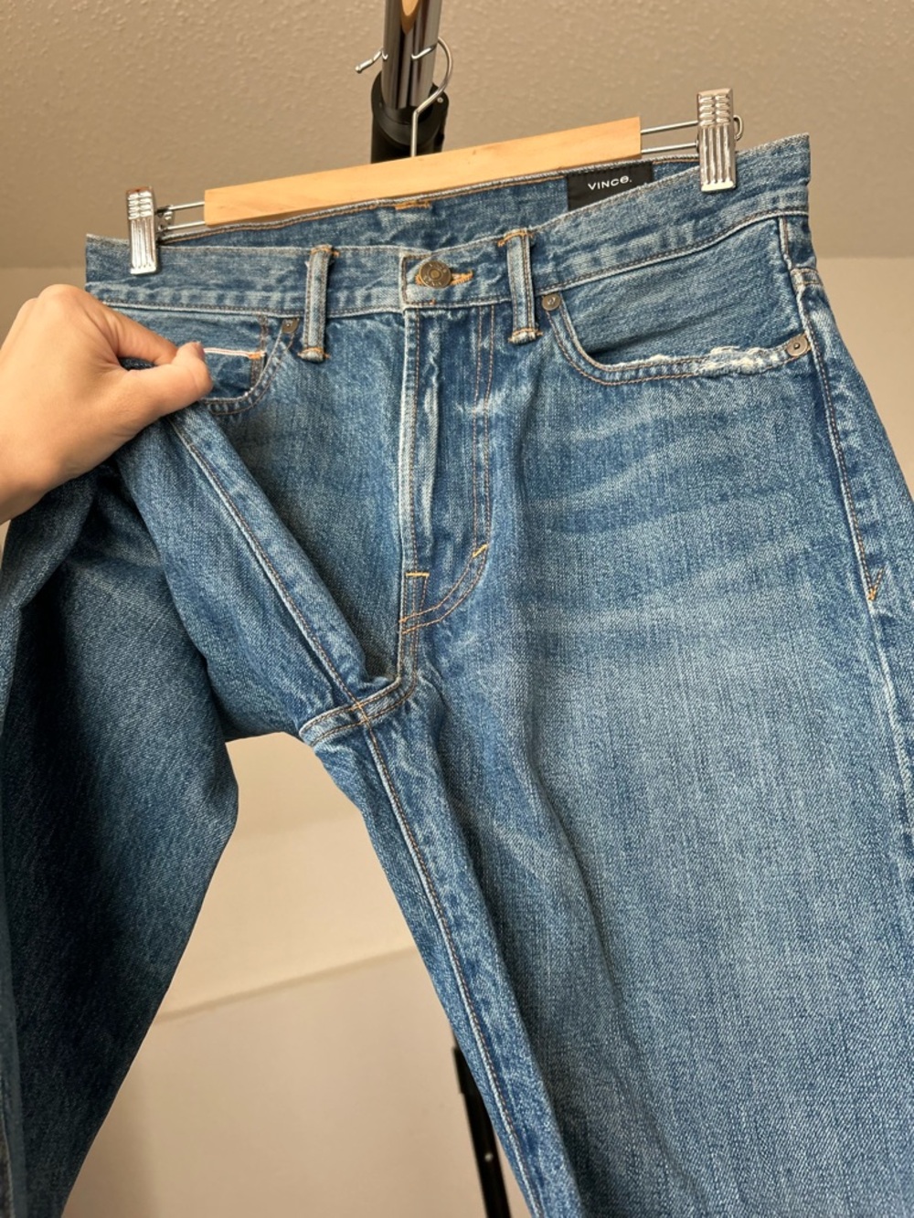 Vince Union Heritage Slouch Jeans Women’s 27 - Picture 5 of 8
